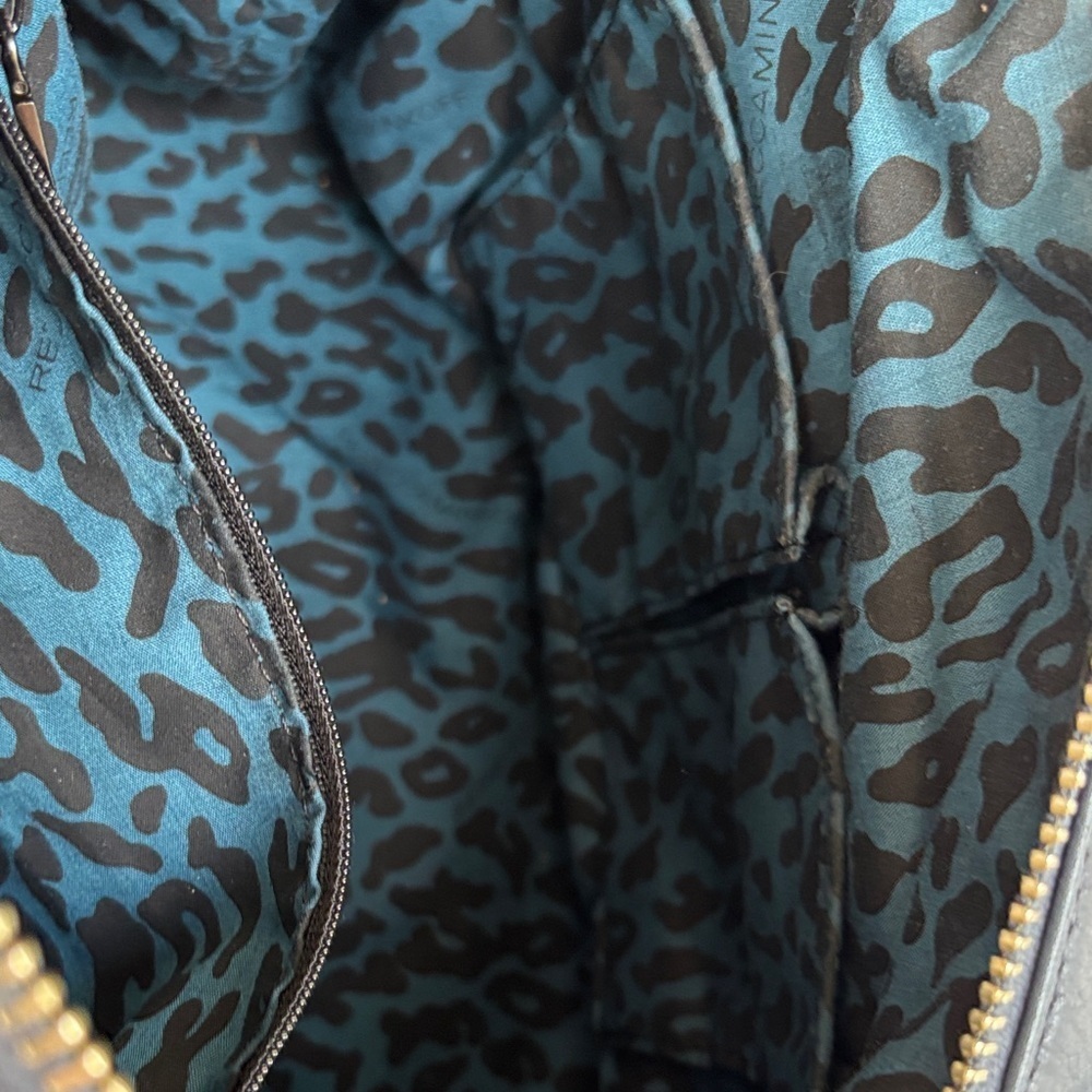 Rebecca Minkoff Leather Dark Blue MAB Crossbody Satchel - Picture 10 of 12